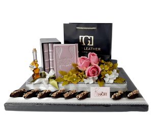 עיצוב מתנה דגם מחזורים לכלה 614